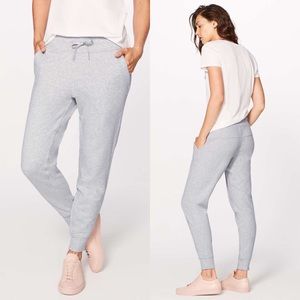 Lululemon warm down joggers size 10